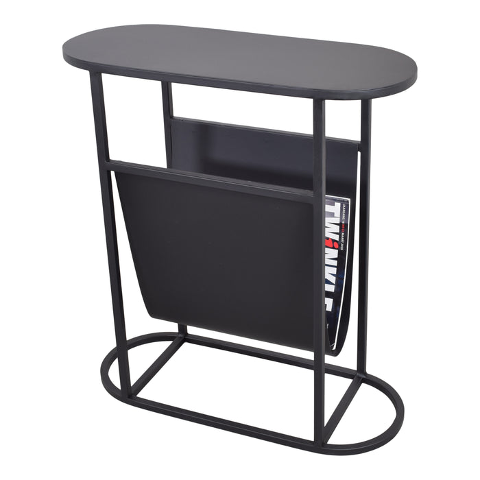 LOFT42 Frits Bijzettafel met Tijdschriften- of Krantenbak