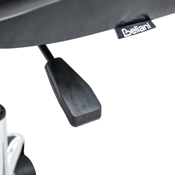 Beliani - REDDING - Bureaustoel - Zwart - Kunstleer