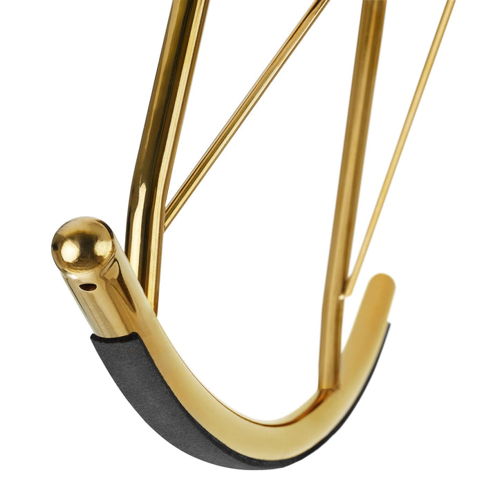 tectake® Schommelstoel Swing met stalen glijders en dikke bekleding