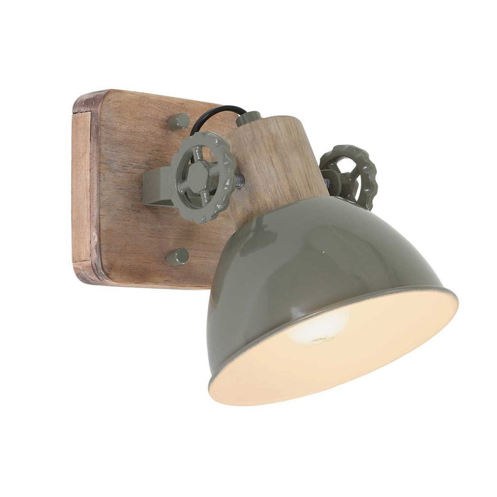 Mexlite Plafondlamp Gearwood 7968G Groen