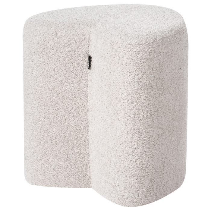 Beliani - SCOTIA - Poef - Beige - Chenille