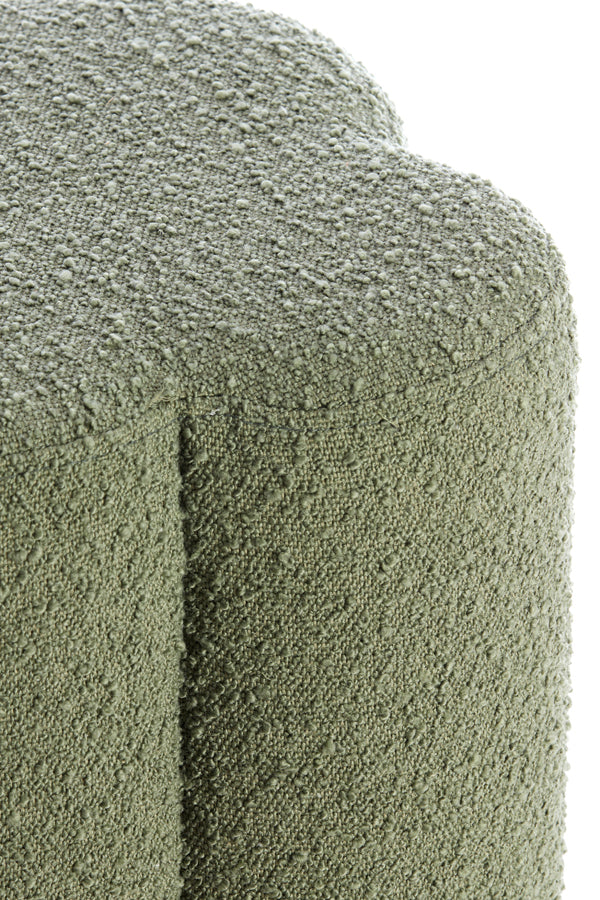 Light & Living - Poef NALANI - Ø38x45cm - Groen