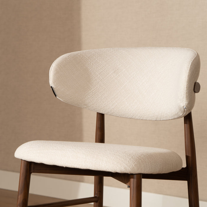 Bronx71 Barkruk Lara linnen off white 70 cm