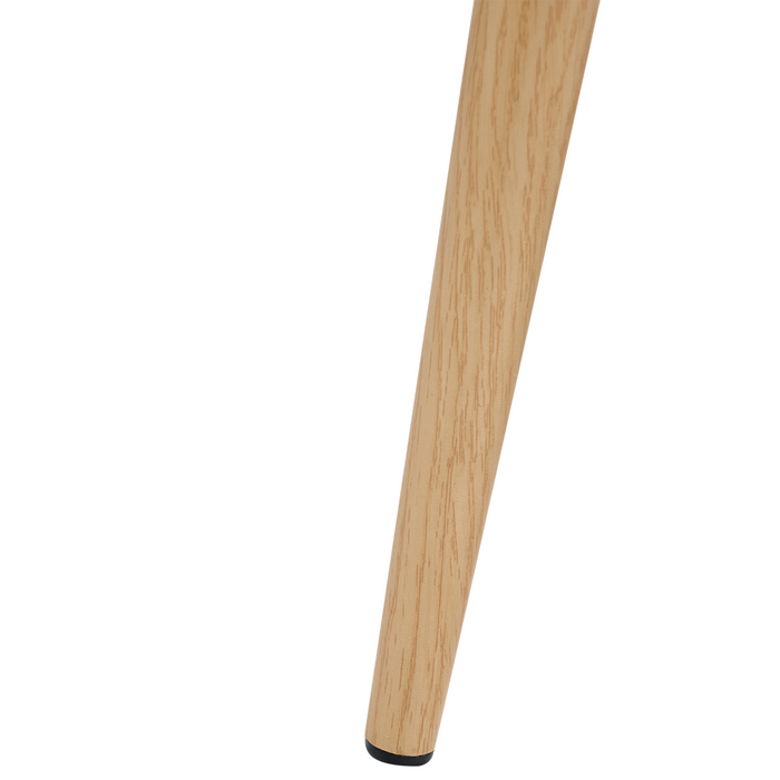 Beliani - HILDEN - Eetkamerstoel set van 2 - Wit - Corduroy