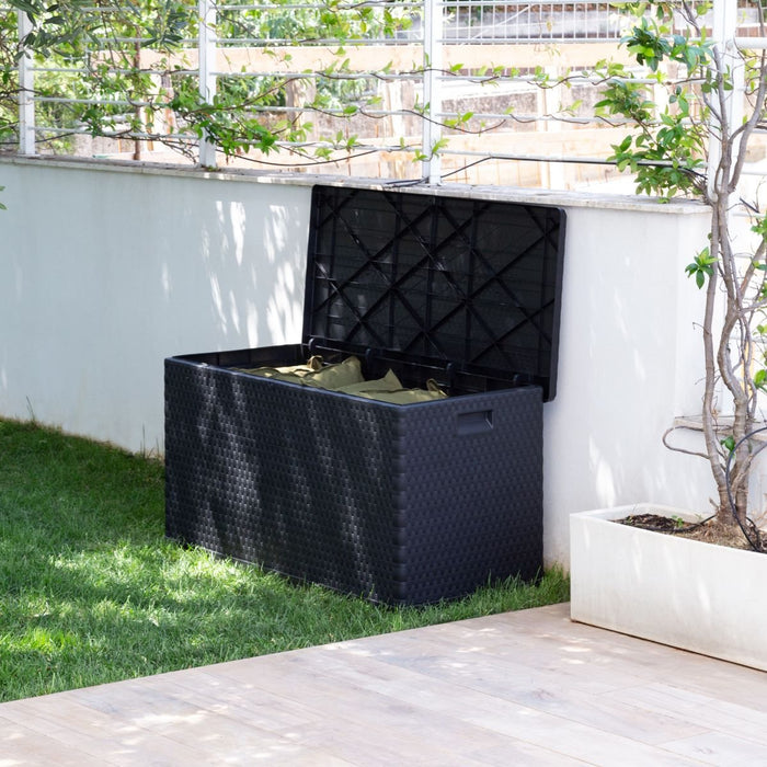 Toomax Rattan opbergbox - 420L - Antraciet