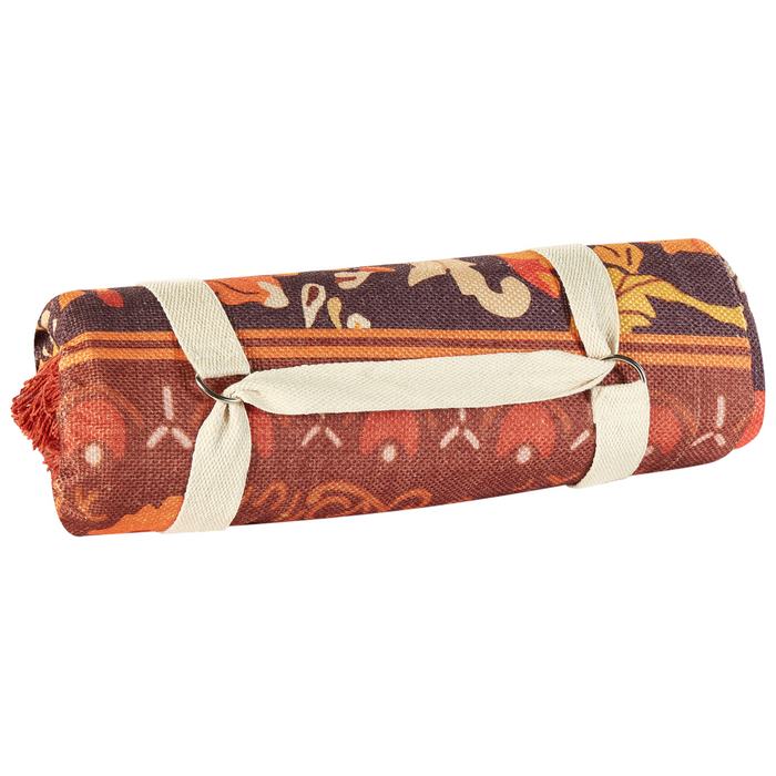 Beliani-DILBAR-Picknickkleed-Lichtrood-150 x 200 cm-Polyester