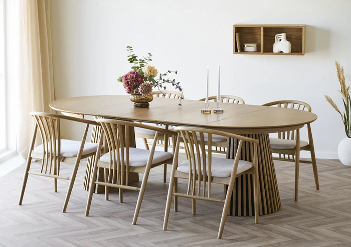 House Nordic Agustin Eetkamerstoel Eiken | Zand