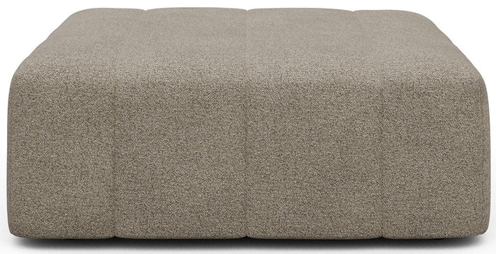 Kragelund Kornum Ottoman Beige Bouclé