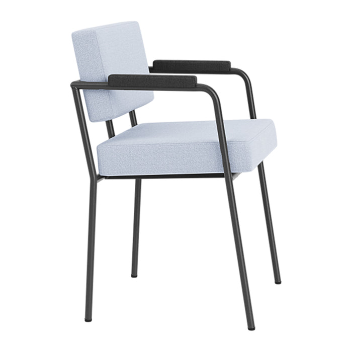 FÉST Monday Eetkamerstoel met Armleuning - Vidar - Black / Ice