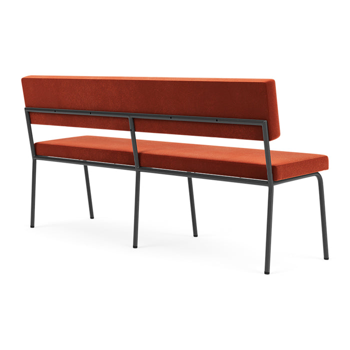 FÉST Monday 2-zits Eetkamerbank - Royal - Saffron / Black