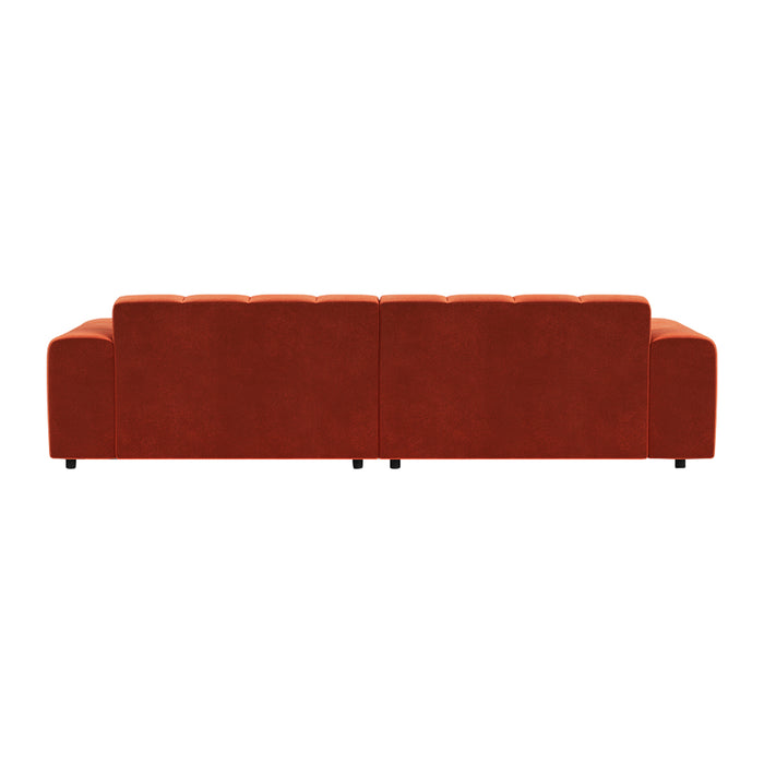FÉST Dot Hoekbank met Chaise Longue - Royal / Saffron