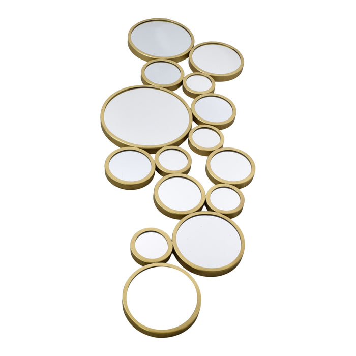 LOFT42 Bubbles Multi Spiegel - Metaal - Goud