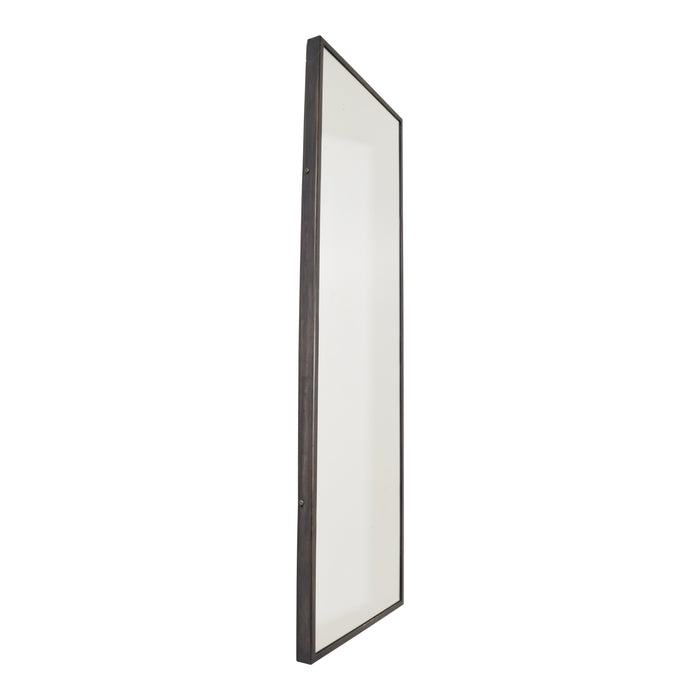 LOFT42 Industry Rectangle Spiegel - Metaal - antiek - 120x40x4