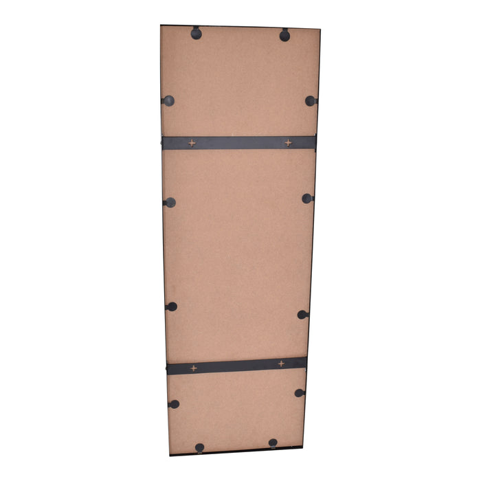 LOFT42 Industry Rectangle Spiegel - Metaal - antiek - 120x40x4