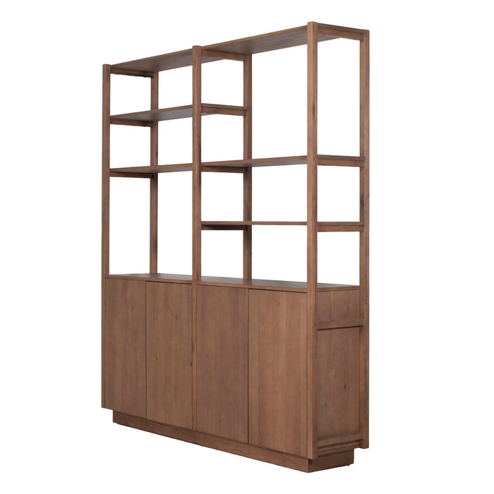 DÉJA Living - Wandkast Bruin Hout - 180x38x210cm - Levi