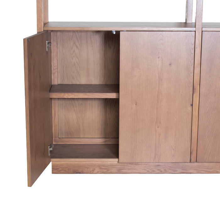 DÉJA Living - Wandkast Bruin Hout - 180x38x210cm - Levi