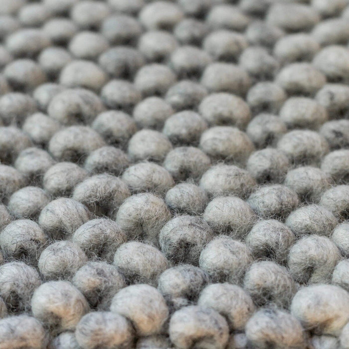 Interieur05 Wollen vloerkleed Lecco licht grijs - 160 x 230 cm