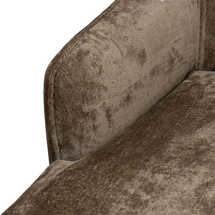 Giga Meubel - Chaise Longue Bank Marseille 2,5-zits Taupe