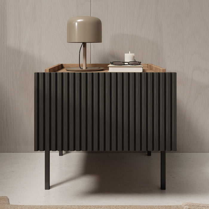 Meubella - Capri - Nachtkastje - Eiken