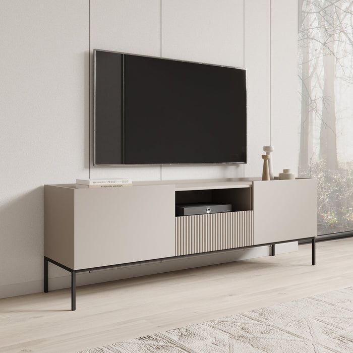 Meubella - Capri - TV-Meubel - Beige - 180 cm