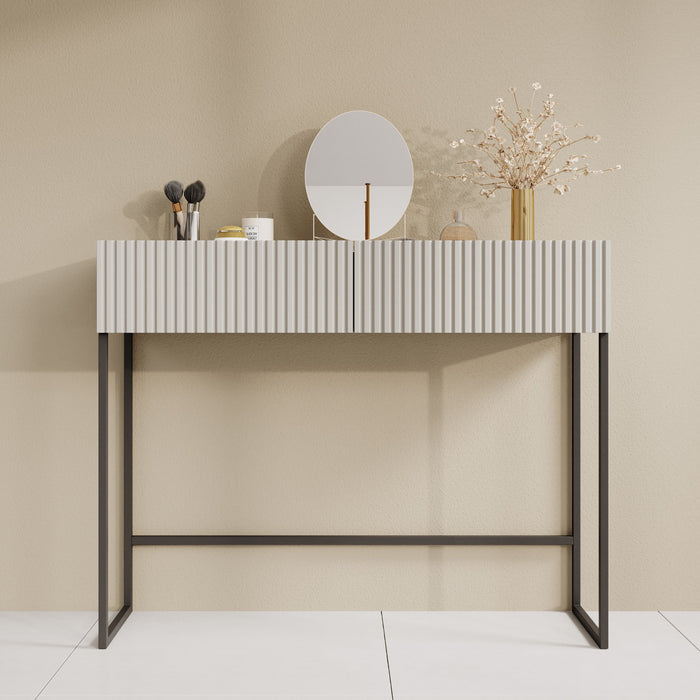 Meubella - Capri - Kaptafel - Beige - 100x32 cm