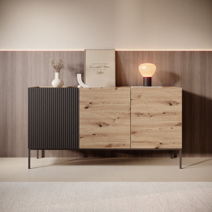 Meubella - Capri - Dressoir - Eiken - 150 cm