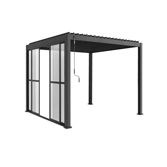 sweeek - 3m schuifdeur voor pergola Triomphe