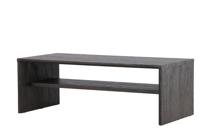 Fjôrd - Salontafel Zwart - 110x50x38cm - Telemarket