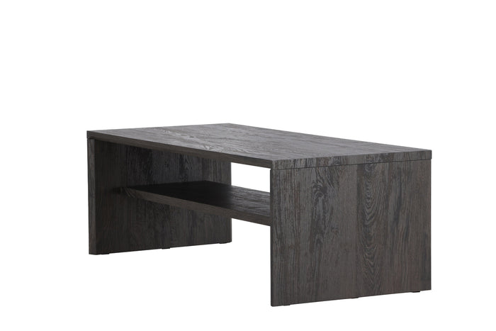 Fjôrd - Salontafel Zwart - 110x50x38cm - Telemarket