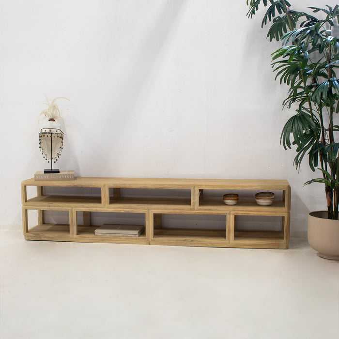 Giga Meubel - Tv-meubel Naturel Mangohout - 200x35x45cm - Eline
