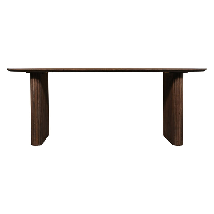 Giga Meubel - Eettafel Juro Donkerbruin Deens Ovaal 240cm