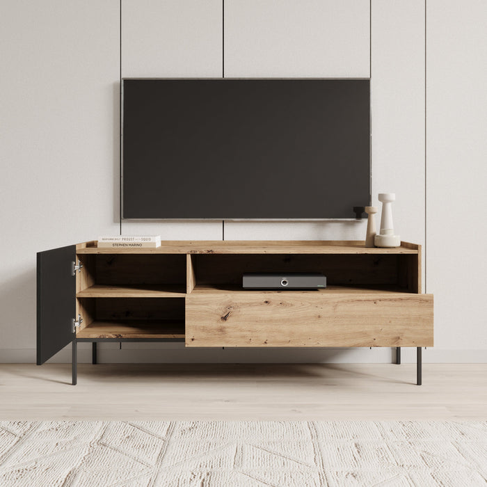 Meubella - Capri - TV-Meubel - Eiken - 150 cm