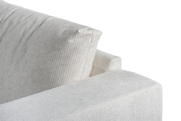 Giga Meubel - Hoekbank 3-Zits Beige - Links - 265x208x81cm - Lord