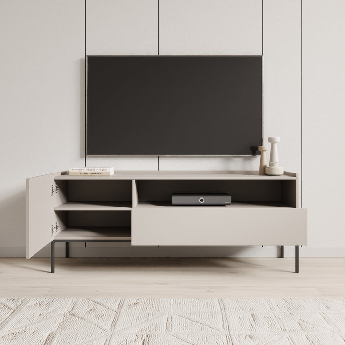 Meubella - Capri - TV-Meubel - Beige - 150 cm