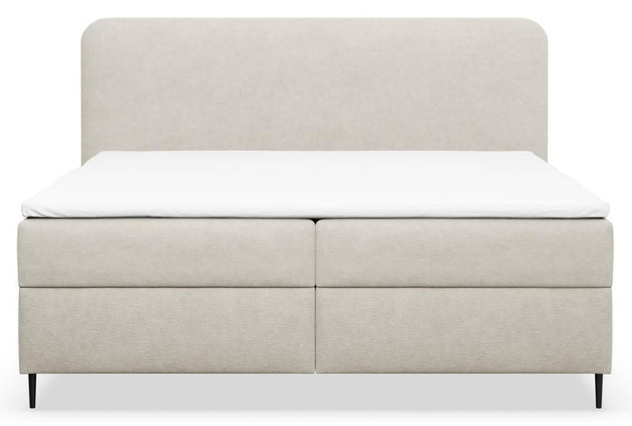 NADUVI Collection Boxspring Contero chenille 140 x 200 cm met
