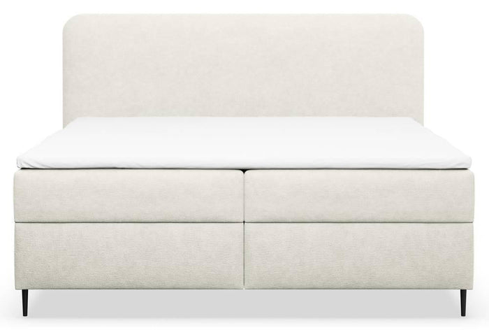 NADUVI Collection Boxspring Contero chenille 140 x 200 cm met