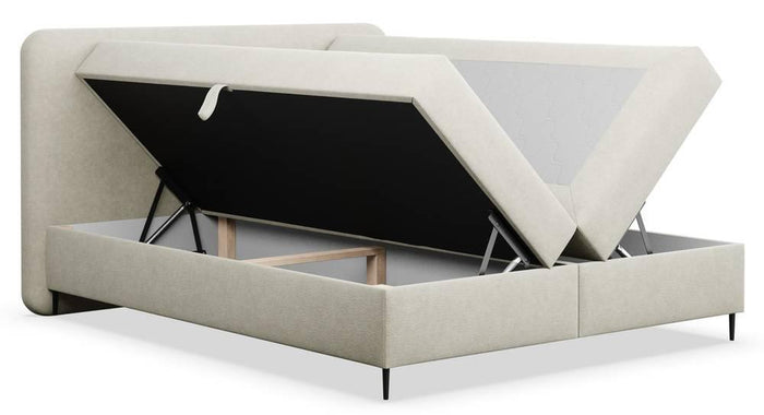 NADUVI Collection Boxspring Contero chenille 180 x 200 cm met