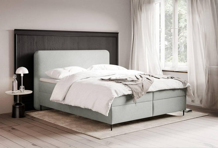 NADUVI Collection Boxspring Contero chenille 180 x 200 cm met