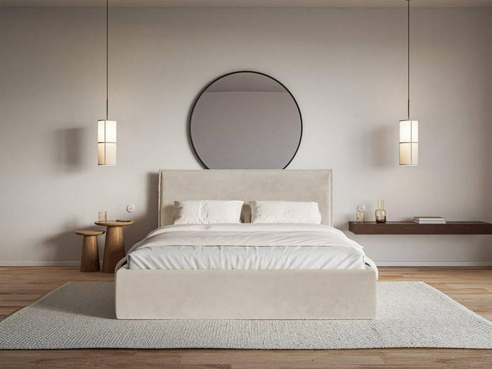 NADUVI Collection Bedframe Esmay velvet met opbergruimte 180 x 200 cm