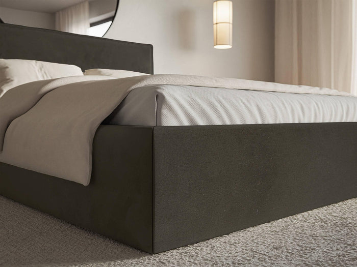 NADUVI Collection Bedframe Esmay velvet 180 x 200 cm