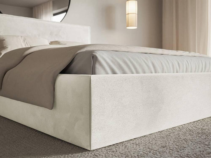 NADUVI Collection Bedframe Esmay velvet 200 x 200 cm