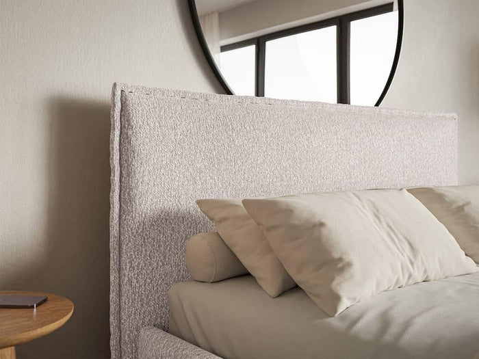 NADUVI Collection Bedframe Esmay chenille met opbergruimte 160 x 200