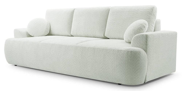 NADUVI Collection 3-zitsslaapbank Bontero bouclé met opbergruimte