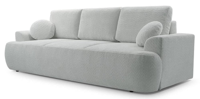 NADUVI Collection 3-zitsslaapbank Bontero bouclé met opbergruimte