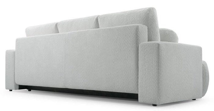 NADUVI Collection 3-zitsslaapbank Bontero bouclé met opbergruimte