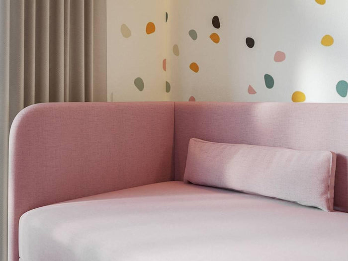 NADUVI Collection Jeugdbed Cambrils chenille links 90 x 200 cm met