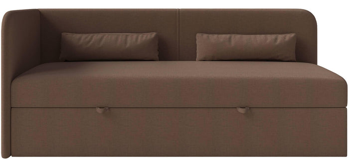 NADUVI Collection Jeugdbed Cambrils chenille links 90 x 200 cm met