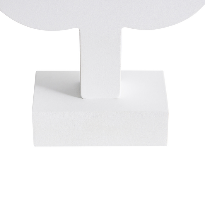 Beliani - BJORKAN - LED kandelaar - Wit - MDF