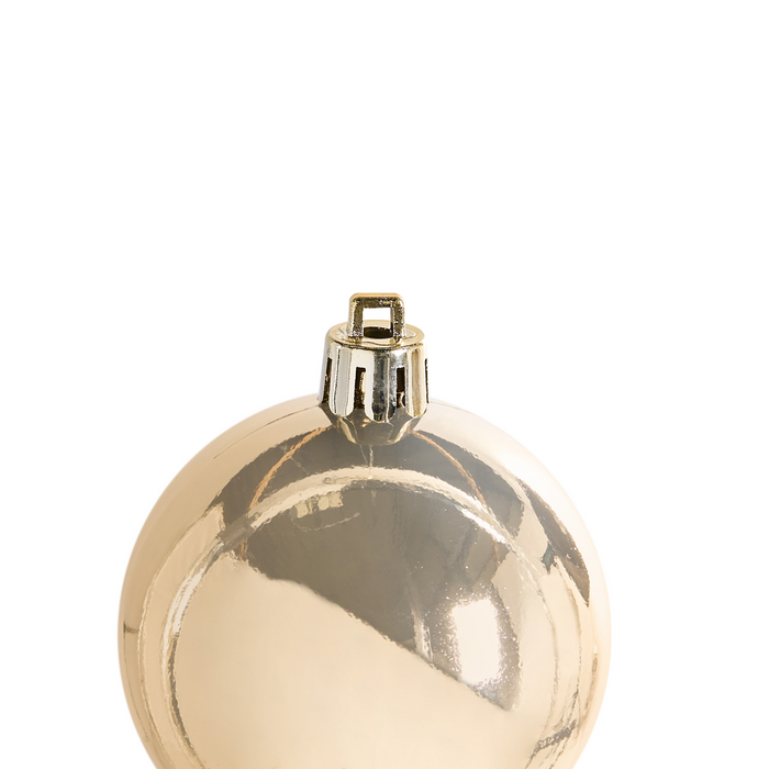 Beliani-KOLIMA-Set van 48 kerstballen-Goud-Synthetisch materiaal