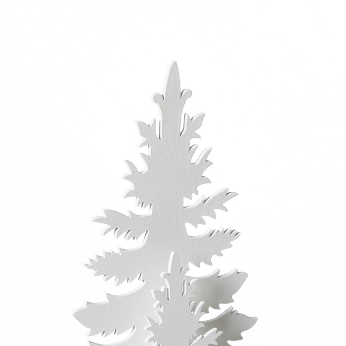 Beliani - GISSELAN - LED-decoratie - Wit - MDF